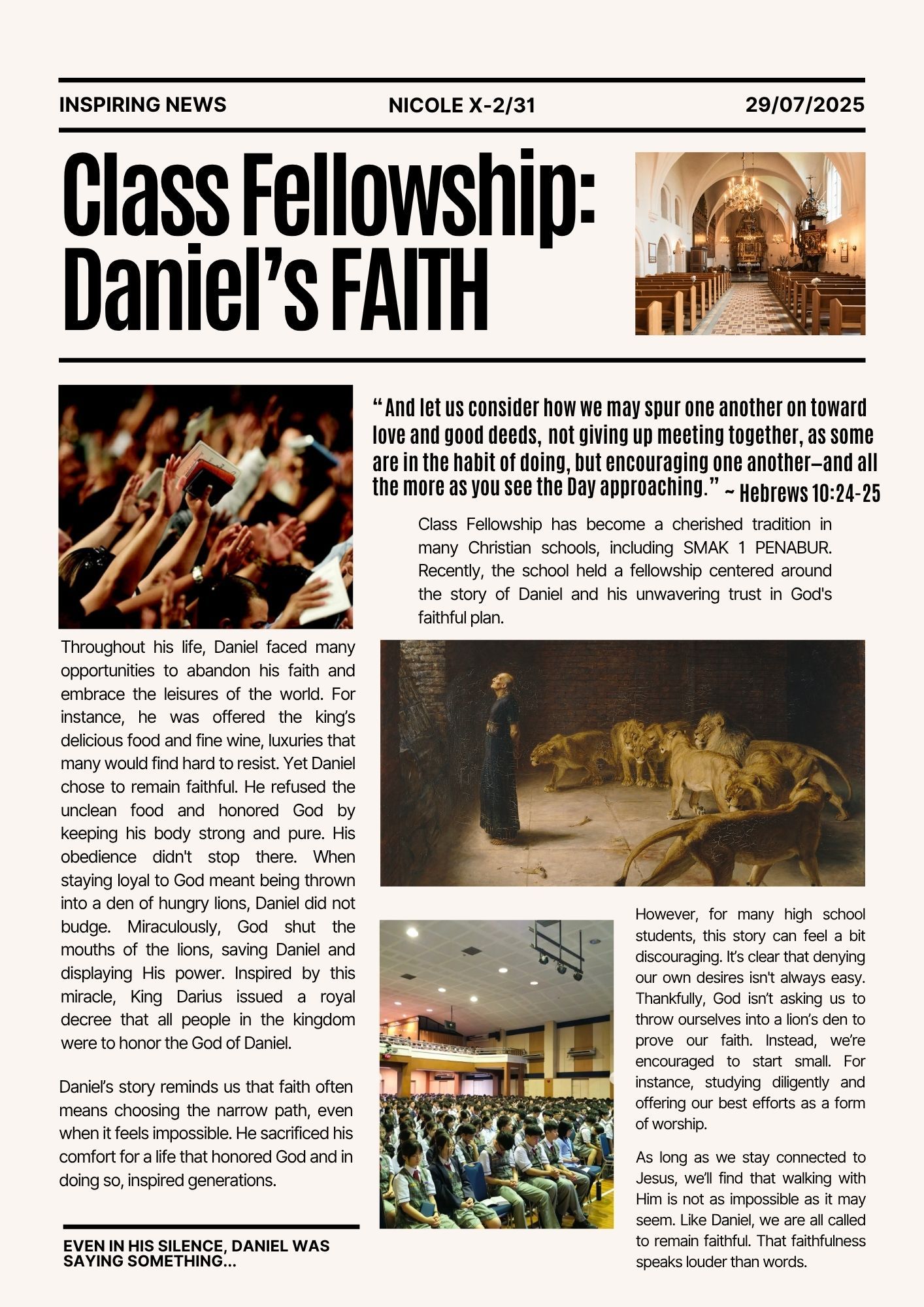NICOLE X-231 ARTICLE - CLASS FELLOWSHIP & DANIEL'S FAITH - Nicole Eleanor Setiady 1311038.jpg